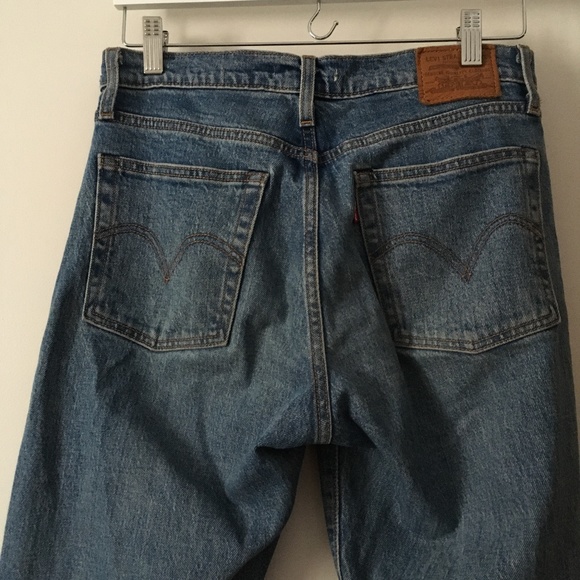 LEVIS Wedgie Icon Fit These Dreams Blue Jean 27 - Picture 5 of 11